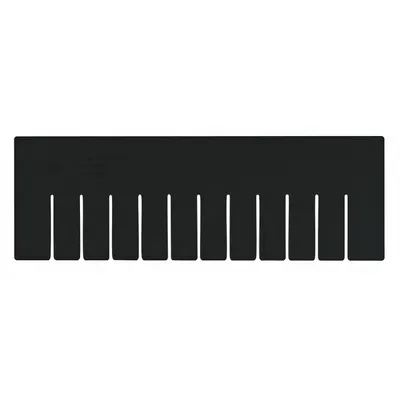 QUANTUM STORAGE SYSTEMS Divider: 15 3/4 in x 5 1/4 in, Plastic, Conductive, 2TB33 - ESD Divider Box Dividers