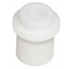 This valve seat provides a sealing surface for diaphragm pumps, preventing backflow and ensuring efficient fluid handling. It is made of polypropylene for corrosion resistance and fits pump sizes 1 inch and 0.75 inch. Suitable for applications such as chemical processing and water treatment.
