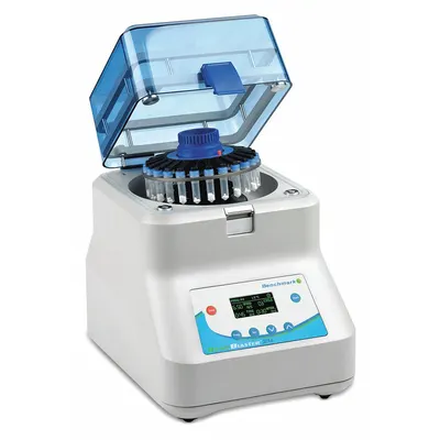 BENCHMARK SCIENTIFIC Homogenizer: Benchtop, 4 mps to 7 mps, 24 mL Working Volume - Max - Homogenizers