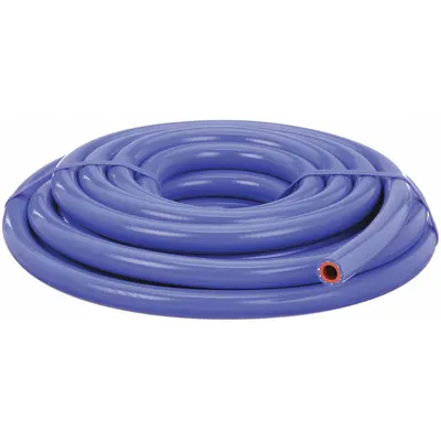 FLEXTECH Heater Hose: 5/8 in Hose Inside Dia., 25 ft Hose Lg, Blue, Silicone - Silicone SAE J20R3 Heater Hoses