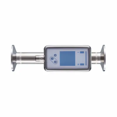 IFM Ultrasonic Flowmeter: Flow Meter, Ultrasonic, Oils/Water/Water-Like Liquids - Inline Ultrasonic Flowmeters with IO-Link for Water & Oil