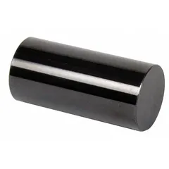Steel plug and pin gauge with black oxide finish, 0.9270 in diameter, Class ZZ tolerance of 0.00020 in, and surface finish 10 microinch or better. Used as a no-go (minus) gauge to verify that a hole's diameter does not exceed its maximum allowable size in machining and quality control applications. Includes Certificate of Accuracy with NIST Traceability.