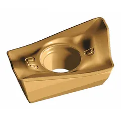 Parallelogram indexable milling insert for general-purpose face and shoulder milling of steel and cast iron. Designed for secure clamping and consistent chip control in medium-duty machining operations.