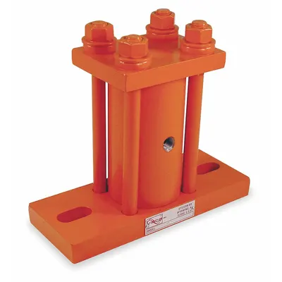 VIBCO Piston Vibrator: Bolt-On Mount, 1,000 vpm, 10,000 lb to 30,000 lb - High-Impact Piston Vibrators
