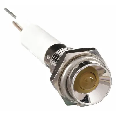 OEM Protruding Panel Light: 6 mm Panel Mounting Hole Dia - LED Indicator Pilot Lights