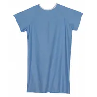 DMI Patient Protector: Blue, Back Tape Ties, Cotton/Polyester (MPN 532-8030-0100)