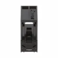 PANDUIT Rail Mount Adapter: Black, Mini-Com, CADIN1BL