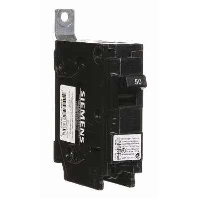 SIEMENS B150H BL Series Miniature Circuit Breaker - B Series, Bolt-On Siemens Miniature Circuit Breakers