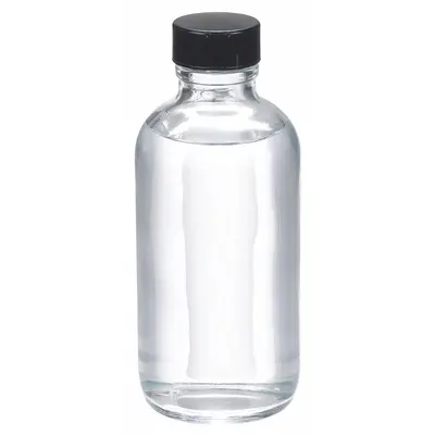 WHEATON Sampling Bottle: 125 mL, Colorless, 22-400 mm, Phenolic, 24, PolyCone - Clear Narrow Mouth Round Glass Lab Bottles