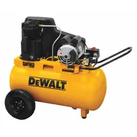 DEWALT Portable Compressor: Splash Lubricated/Synthetic Oil, 20 gal, Horizontal, 1.9 hp, 120V AC (MPN DXCMPA1982054)
