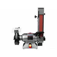 JET Sander: For Metal/Plastic/Wood, 115 V_230 V, Single-Phase, 1 hp, 2 in x 48 in Belt, 8 in Disc (MPN IBGB-248)