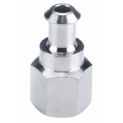 SMC Vacuum Pad Adapter: For 40 mm to 50 mm Pad Size, 1/8 in Port Size, 250°C Max Op Temp - Internal Threaded Vacuum Pad Adapters