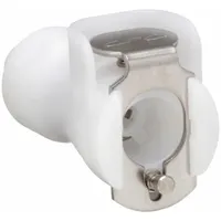 Quick Connection Coupling: Straight, 1/16 in Pipe Size, Barbed x Barbed, Acetal, White (MPN PMCD1701)