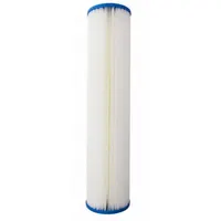 APPROVED VENDOR Filter Cartridge: 5 micron, Pleated, 20 gpm, Polyester, 20 in Overall Ht (MPN SCEM551)