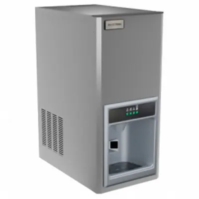 ICE-O-MATIC Ice Maker/Dispenser: Nugget, 273 lb Ice per Day, Air Cooled, 34 3/8 in Ht - Combination Ice Machines & Dispensers