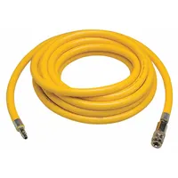 Airline Hose: 50 ft Hose Lg, 3/8 in Hose Inside Dia, 1/4 in Quick-Connect, 230 psi Max Pressure (MPN 2029)