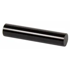 Steel plug and pin gauge with black oxide finish, 0.4020 inch diameter, Class ZZ No-Go (minus) tolerance of 0.00020 inch. Used to verify that a hole diameter does not exceed the upper tolerance limit; the gauge should not enter the hole if the part is within specification. Includes Certificate of Accuracy with NIST Traceability.