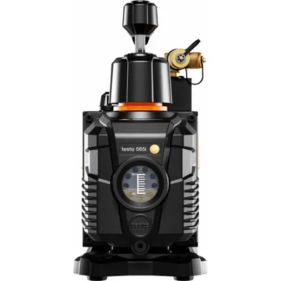 TESTO Vacuum Pump: 10 cfm, 15 micron Ultimate Vacuum, 120V AC, A2L Compatible - A2L Compatible Refrigerant Evacuation Pumps