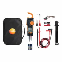 TESTO Digital Clamp Meter: TRMS, CAT III 1000V/CAT IV 600V, 600 A Max AC Current Measurement (MPN 0590 7703 05)