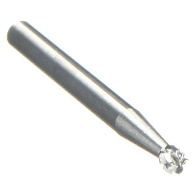 WIDIA METAL REMOVAL Double-Cut Ball Bur, 3/32" Head, 1/8" Shank, SD-41 - Double-Cut Ball Burs