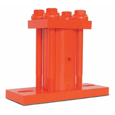 VIBCO Piston Vibrator: Bolt-On Mount, 3,000 vpm, 1,000 lb to 4,000 lb - High-Impact Piston Vibrators