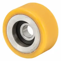 APPROVED VENDOR Caster Wheel: 2 in Wheel Dia., 1 in Wheel Wd, Polyurethane, 240 lb Load Rating, Std (MPN FSTH 50X25/12-10K)