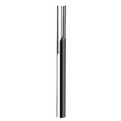 ONSRUD Solid Router Bit: Straight O-Flute, 2 Flute, 1/2" Cut Dia, 1" LOC (MPN 56-650) - Straight O-Flute Router Bits for Plastics