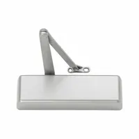 LCN Door Closer: Std Mounting Type, Grade 1 - Heavy Duty, Aluminum, 12 1/8 in Lg, 2 1/4 in Wd (MPN 4011-REG LH AL DEL)