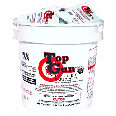 JT EATON Rodenticide: Pail, 4 lb Container Size, Bromethalin, Pellets - Rodenticides