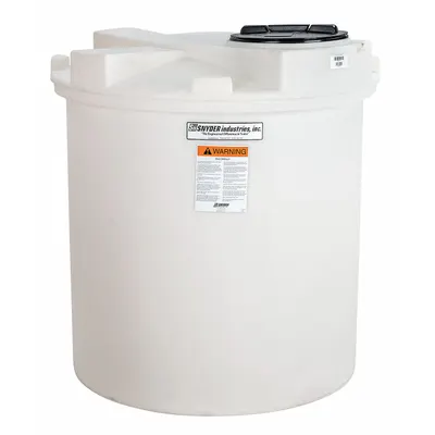 SNYDER INDUSTRIES Storage Tank: Single Wall, Vertical, 275 gal, Closed Top, 3/16 in Wall Thick - Vertical Liquid Storage Tanks