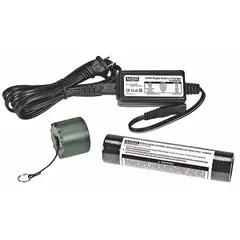 This NiMH rechargeable battery kit is designed to power compatible MSA PAPR respiratory protection systems. It provides a rechargeable power solution for air-purifying respirators used in industrial environments such as manufacturing and chemical processing.