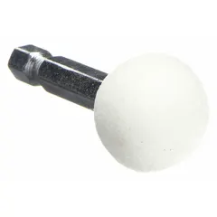 Aluminum Oxide Abrasive Point, Ball Shape, 3/4 in Head Width, 3/4 in Head Length, Single Piece