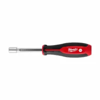 MILWAUKEE Nut Driver: Straight, HollowCore™, SAE, Without Magnetized Tip, Std, Hollow Hex Nut Driver (MPN 48-22-2452)
