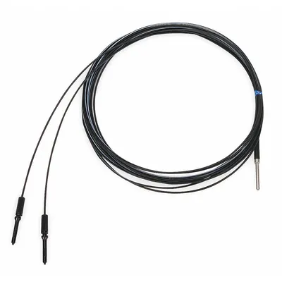 OMRON Coaxial Fiber Optic Cable: Diffuse, 5/64 in dia Cylinder Pin - Fiber-Optic Sensor Cables