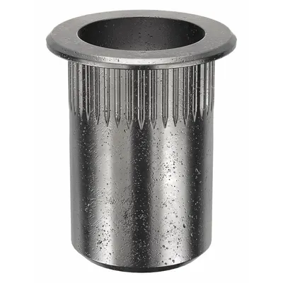AVK Rivet Nut: 5/16"-18 Thread Size, 27/32 in Overall Lg, 17/32 in Insert Dia - Twist-Resistant Rivet Nuts