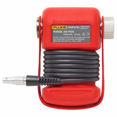 FLUKE Pressure Module: Gauge, Gauge, 0 psi Pressure Measurement - Min. - Intrinsically Safe Pressure Modules