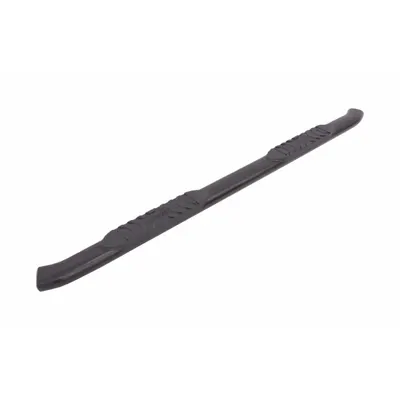 LUND Nerf Bars: Oval, 83 in Overall Lg, 5 in Overall Wd, 5 in Overall Ht, Black - Oval Nerf Bars