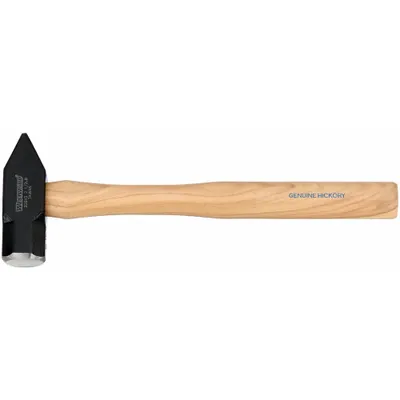 WESTWARD Blacksmith Hammer: Wood, 2 1/2 lb Head Wt, 1 5/8 in Face Dia, 14 in Overall Lg - Standard Cross-Peen Hammers