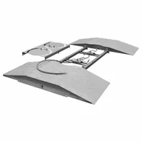 MOSMATIC Carwash Undercarriage Cleaner Ramp: Undercarriage Cleaner Ramp, Stainless Steel (MPN 80.508)