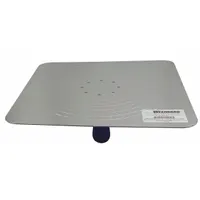 WESTWARD Drywall Hawk: 13 in Overall Wd, 13 in Overall Lg, Handle Mat. ErgoSoft, Blade Mat. Aluminum