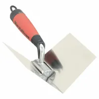 MARSHALLTOWN Inside Corner Trowel: Blade Mat. Stainless Steel, 5 in Blade Wd, 4 in Blade Lg (MPN 23D)