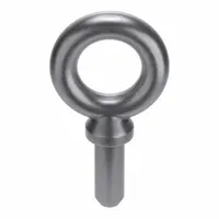 Machinery Eye Bolt Blank: With Shoulder, Steel, Plain, 1 3/4 in Shank Lg, 1 3/8 in Eye Inside Dia (MPN K2027-BLANK)