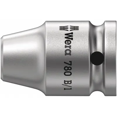 WERA TOOLS Ratchet Adapter: 3/8 in Drive Size, 1/4 in Drive Ratchets, 1 in Overall Lg - Ratchet Adapters
