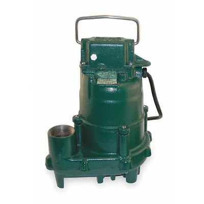 ZOELLER General Purpose Effluent Pump, 115V AC, 34 gpm @ 10 ft, FNPT, 371-0002 - General Purpose Effluent Pumps