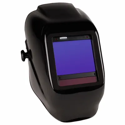 JACKSON SAFETY Welding Helmet: Auto-Darkening, Black, W5 - W13, 4 in x 3.25 in, Digital - Auto-Darkening Welding Helmets - Solid Color