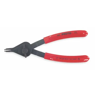 PROTO Retaining Ring Plier: External/Internal, For 1 1/16 in to 1 3/4 in Bore Dia - Convertible Retaining-Ring Pliers