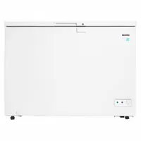 DANBY Chest Freezer: White, 10 cu ft Capacity, Energy Star Compliant, 33 1/4 in x 44 in x 25 3/8 in (MPN DCF100A5WDB)