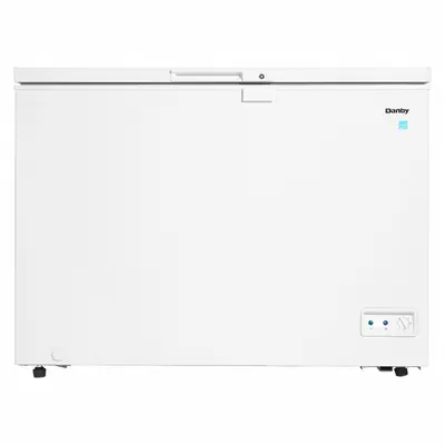 DANBY Chest Freezer: White, 10 cu ft Capacity, Energy Star Compliant - Chest Freezers