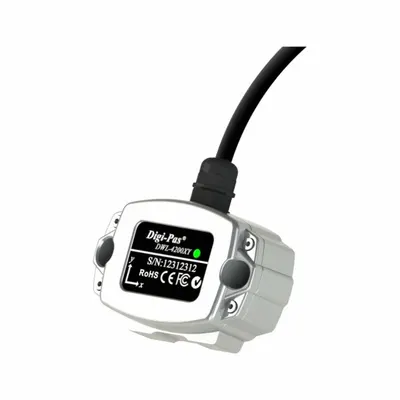 DIGI-PAS Inclination Sensor Module: Silver, Inclination Sensor Module, 7/8 in Overall Ht - Sensor Modules