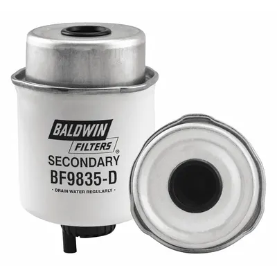 BALDWIN FILTERS Fuel Filter: Cartridge, 5 5/16 in Overall Lg, 3 3/16 in Outside Dia - Can-Type Fuel/Water Separators